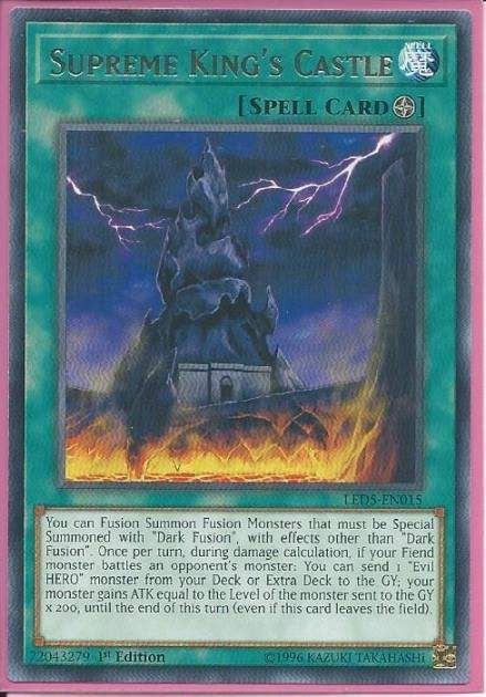 LED5-EN015 Supreme King’s Castle – Rare