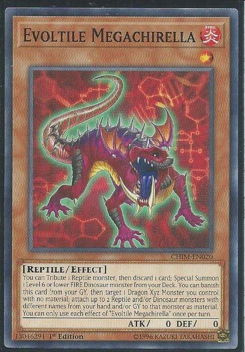 CHIM-EN020 Evoltile Megachirella – Common