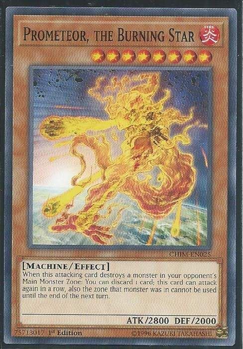 CHIM-EN025 Prometeor, The Burning Star – Common