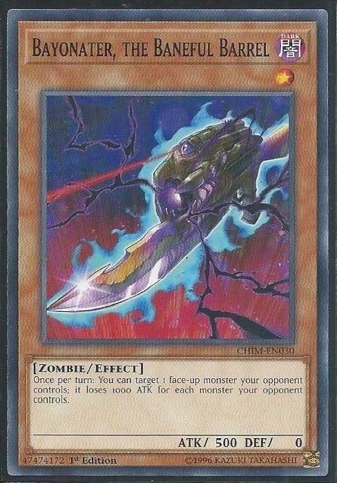 CHIM-EN030 Bayonater, The Baneful Barrel – Common