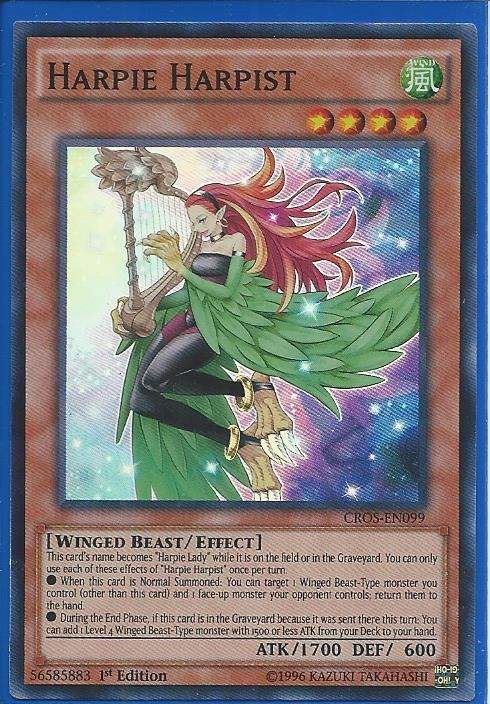 kduy CROS-EN099 Harpie Harpist – Super Rare