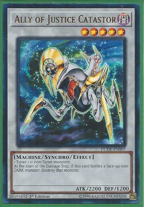 DUDE-EN007 Ally of Justice Catastor - Ultra Rare