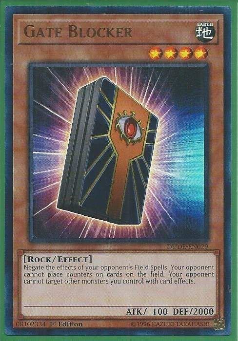 DUDE-EN029 Gate Blocker - Ultra Rare