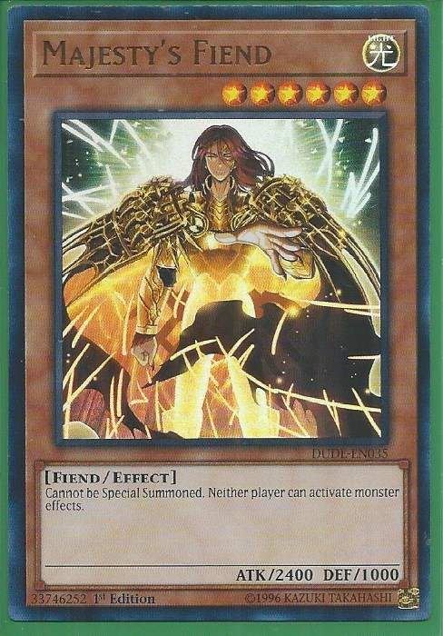 DUDE-EN035 Majesty's Fiend - Ultra Rare