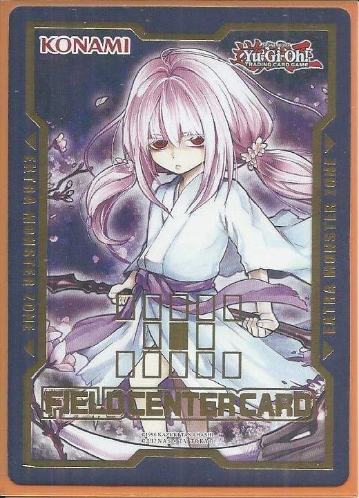 DUDE-FCCGR GHOST REAPER & WINTER CHERRIES FIELD CENTER CARD - Tặng bọc bài nhựa