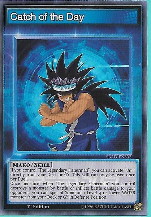 SBAD-ENS03 Catch of the Day - Super Rare