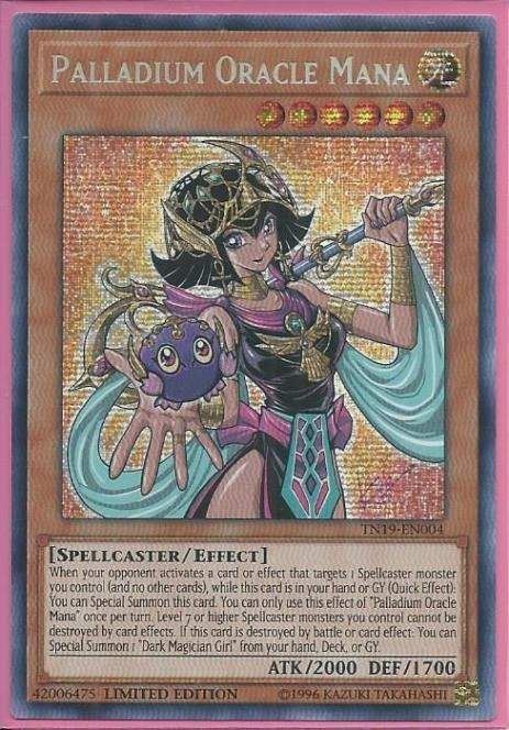 TN19-EN004 Palladium Oracle Mana – Prismatic Secret Rare