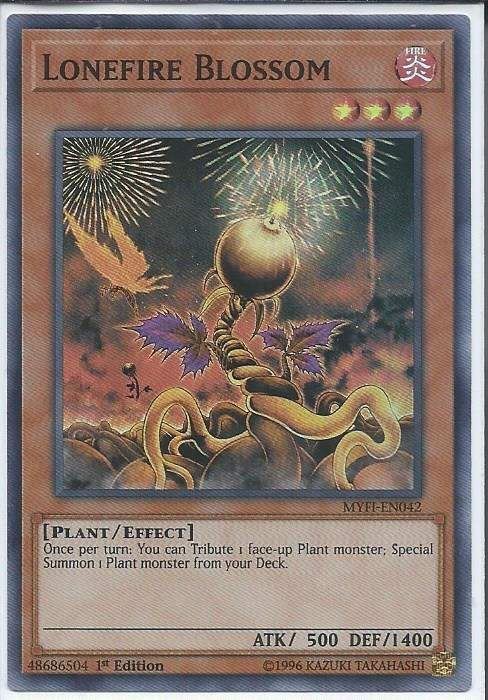 MYFI-EN042 Lonefire Blossom – Super Rare