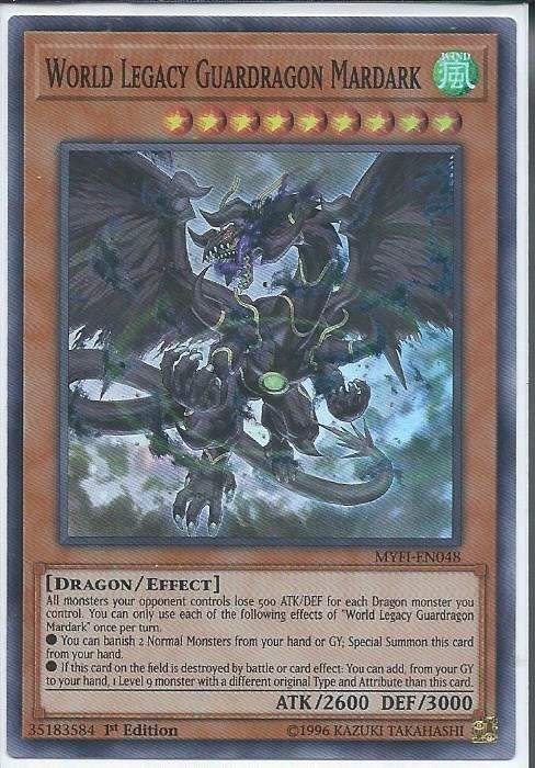 MYFI-EN048 World Legacy Guardragon Mardark – Super Rare