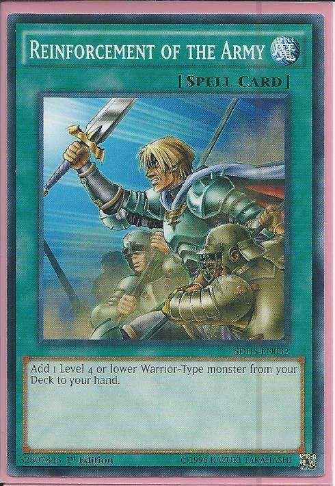 SDHS-EN032 Reinforcement of the Army – Common