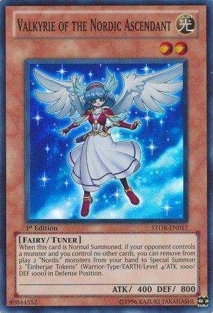 kduy STOR-EN017 Valkyrie of the Nordic Ascendant - Super Rare