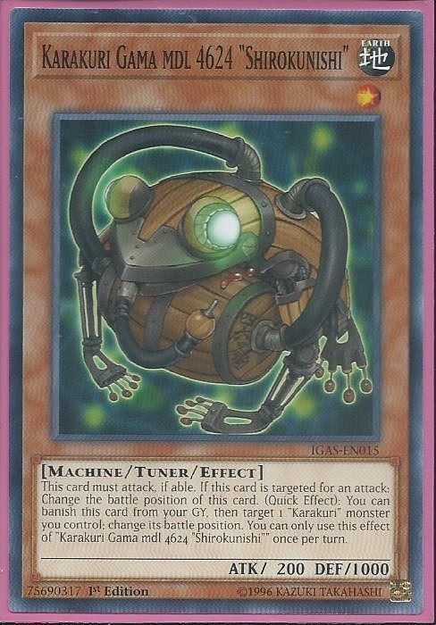 IGAS-EN015 Karakuri Gama MDL 4624 “Shirkunishi” – Commmon