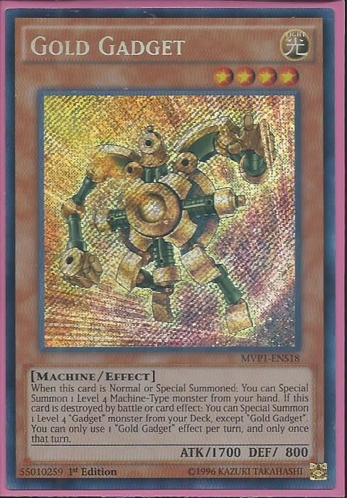 MVP1-ENS18 Gold Gadget – Secret Rare
