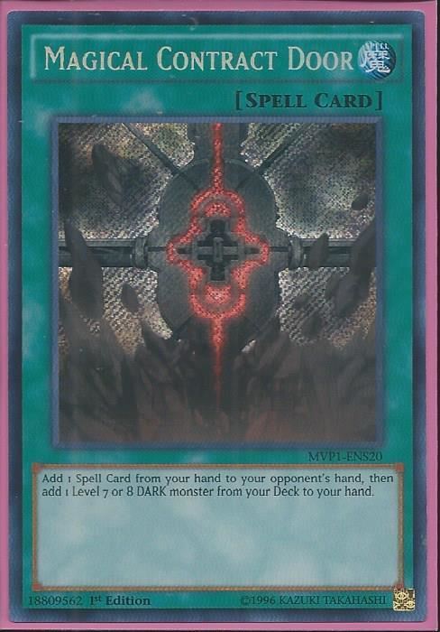 MVP1-ENS20 Magical Contract Door – Secret Rare