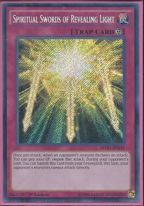 MVP1-ENS31 Spiritual Swords of Revealing Light – Secret Rare