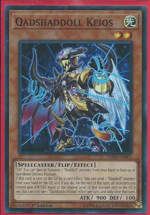 SDSH-EN001 Qadshaddoll Keios – Super Rare