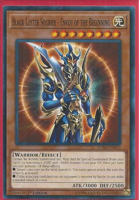 SDSH-EN012 Black Luster Soldier – Envoy of the Beginning – Common