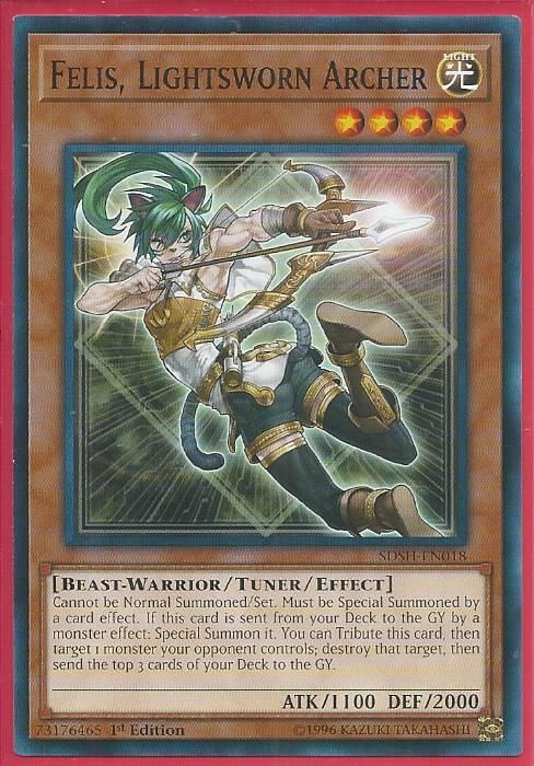 SDSH-EN018 Felis, Lightsworn Archer – Common