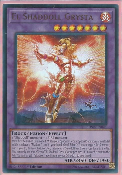 SDSH-EN041 El Shaddoll Grysta – Ultra Rare