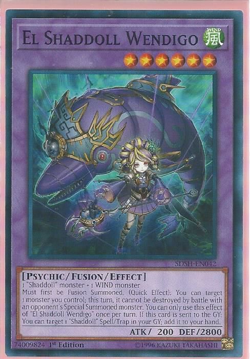 SDSH-EN042 El Shaddoll Wendigo – Common
