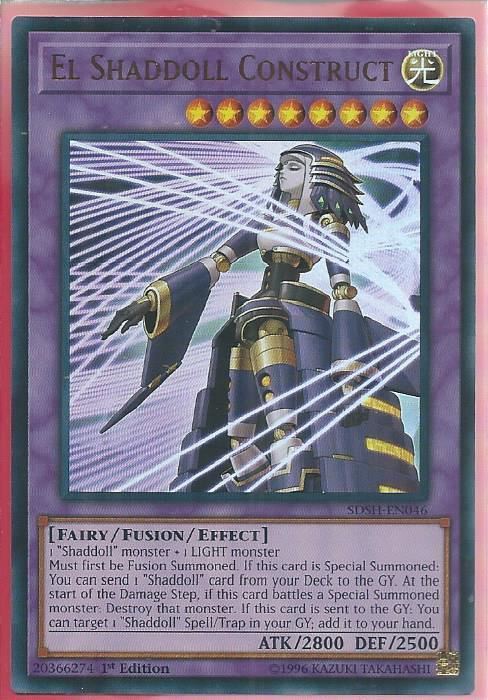 SDSH-EN046 El Shaddoll Construct – Ultra Rare |