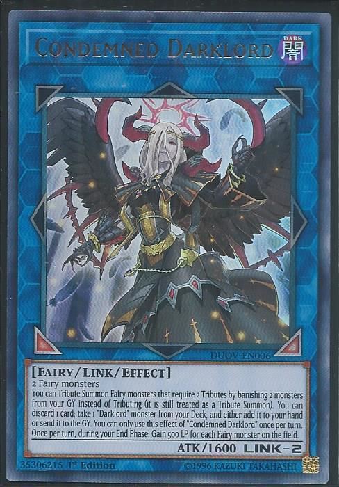 DUOV-EN006 Condemned Darklord - Ultra Rare