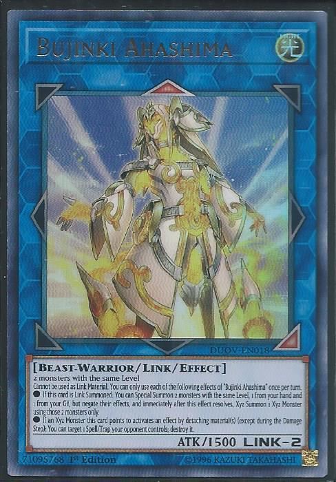 DUOV-EN018 Bujinki Ahashima - Ultra Rare