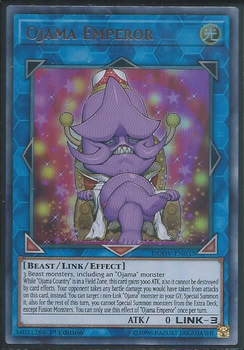 DUOV-EN033 Ojama Emperor - Ultra Rare