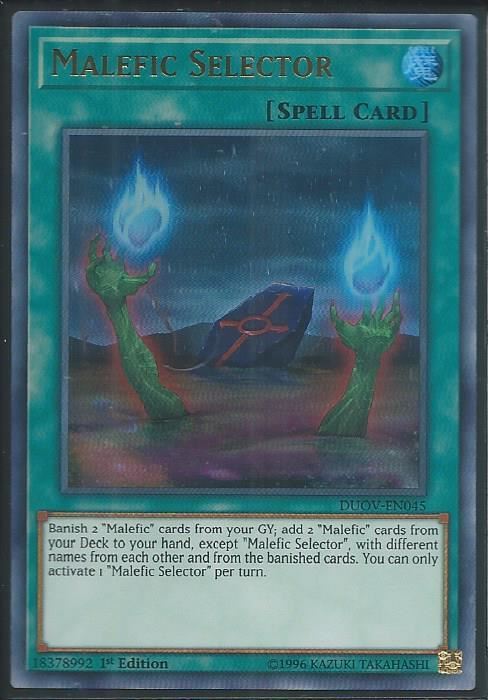 DUOV-EN045 Malefic Selector - Ultra Rare