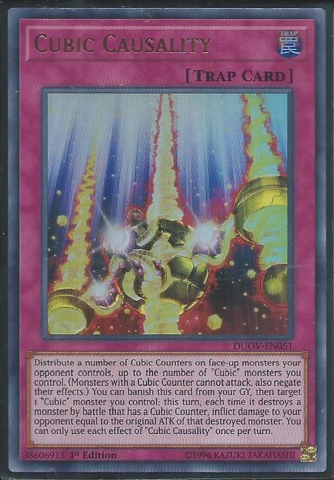 DUOV-EN051 Cubic Causality - Ultra Rare