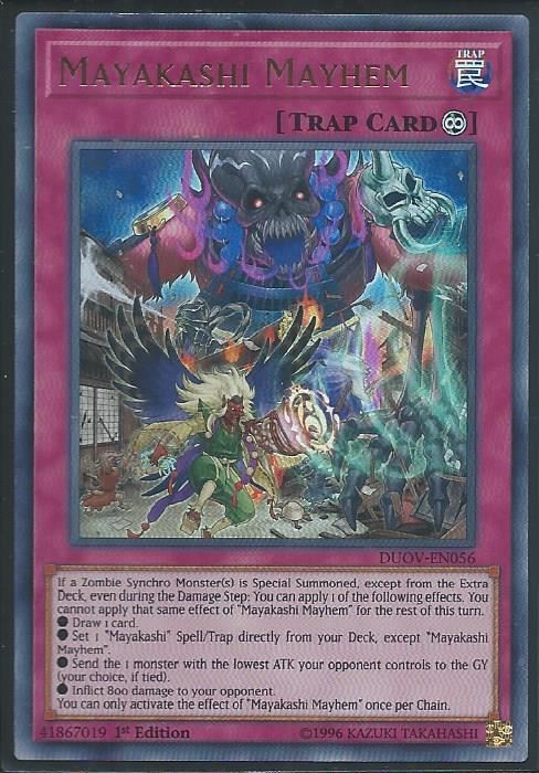 DUOV-EN056 Mayakashi Mayhem - Ultra Rare