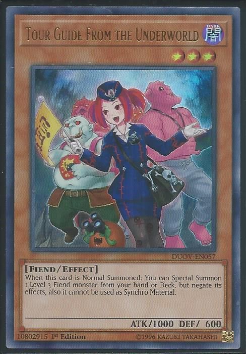 DUOV-EN057 Tour Guide From the Underworld (alternate art) - Ultra Rare