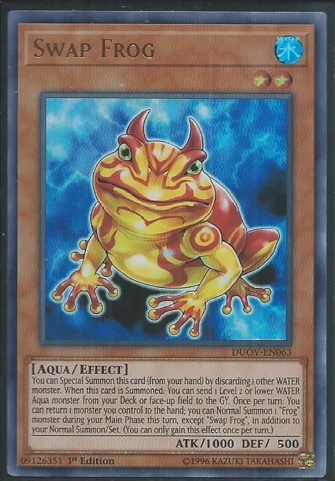 DUOV-EN063 Swap Frog - Ultra Rare