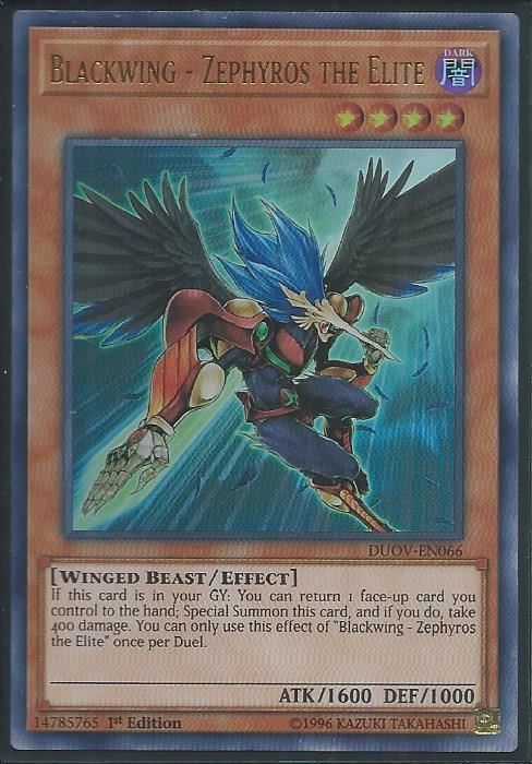 DUOV-EN066 Blackwing - Zephyros the Elite - Ultra Rare