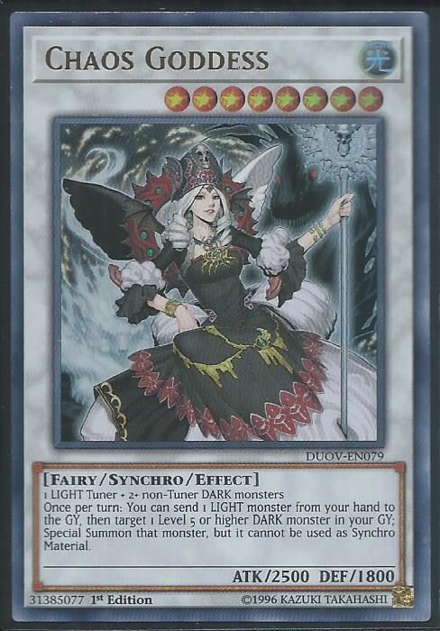 DUOV-EN079 Chaos Goddess - Ultra Rare