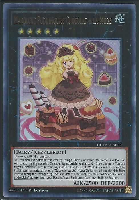 DUOV-EN082 Madolche Puddingcess Chocolat-a-la-Mode - Ultra Rare