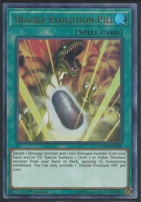 DUOV-EN089 Double Evolution Pill - Ultra Rare