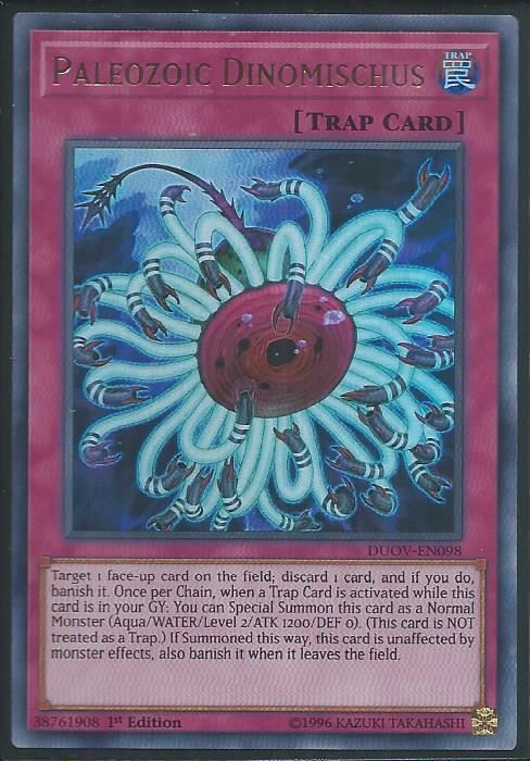 DUOV-EN098 Paleozoic Dinomischus - Ultra Rare