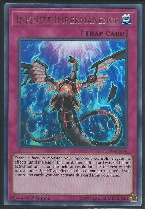 DUOV-EN099 Infinite Impermanence - Ultra Rare
