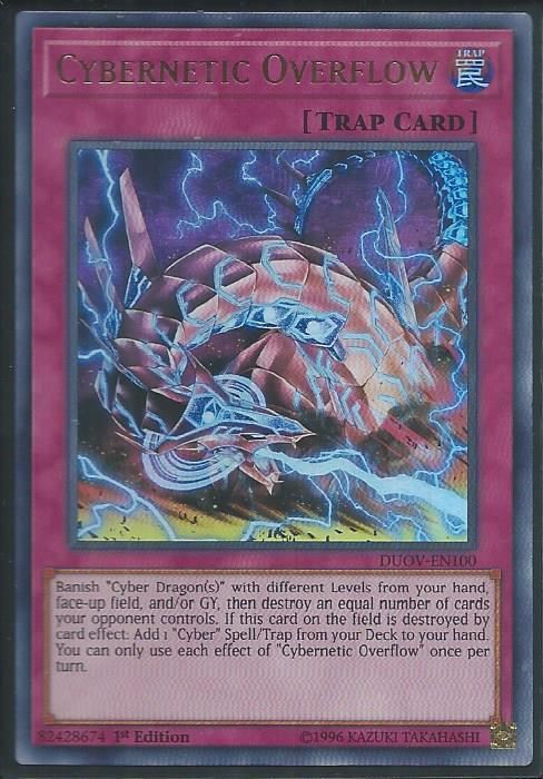 DUOV-EN100 Cybernetic Overflow - Ultra Rare