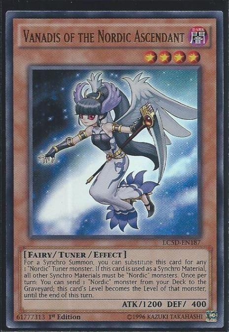 LC5D-EN187 Vanadis of the Nordic Ascendant - Ultra Rare (played)