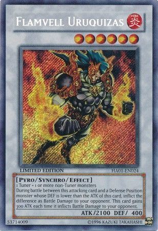 kduy HA01-EN024 - Flamvell Uruquizas - Secret Rare