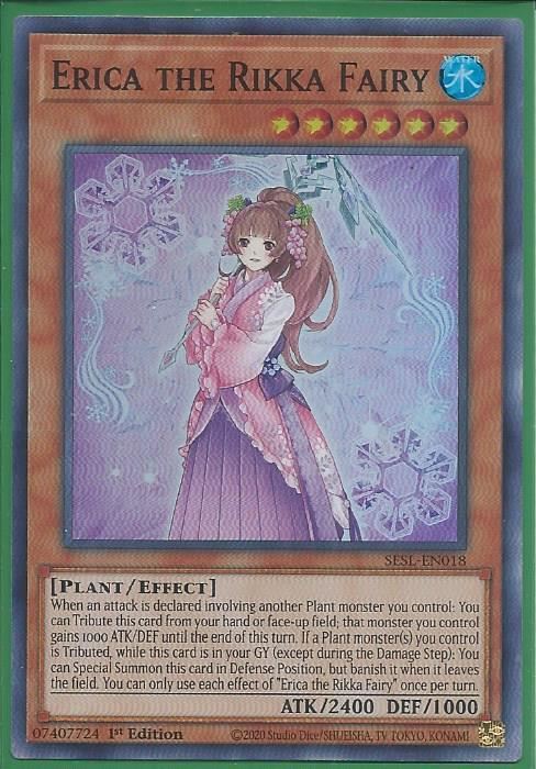 SESL-EN018 Erica the Rikka Fairy – Super Rare