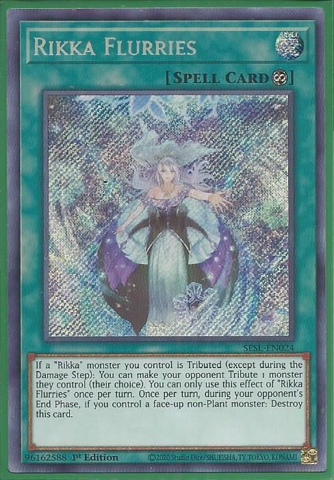 SESL-EN024 Rikka Flurries – Secret Rare