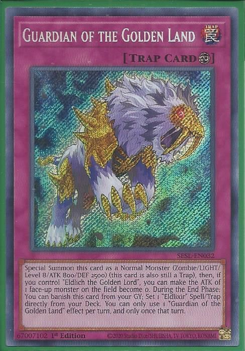 SESL-EN032 Guardian of the Golden Land – Secret Rare