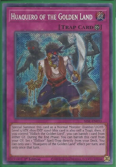 SESL-EN033 Huaquero of the Golden Land – Secret Rare
