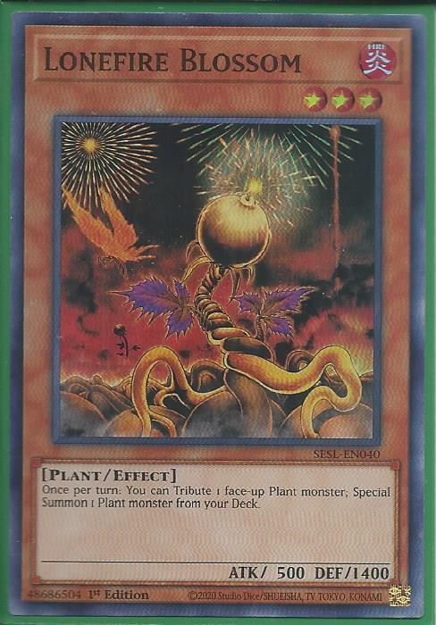 SESL-EN040 Lonefire Blossom – Super Rare