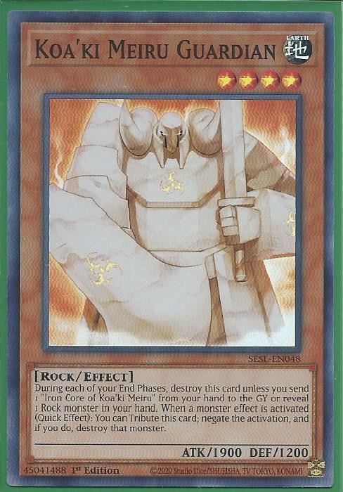SESL-EN048 Koa’ki Meiru Guardian – Super Rare