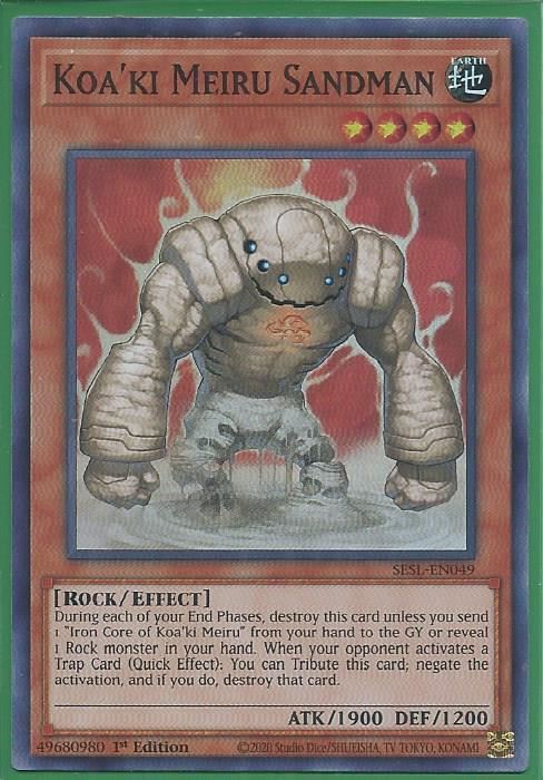 SESL-EN049 Koa’ki Meiru Sandman – Super Rare