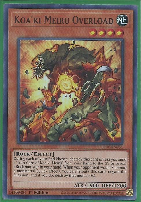 SESL-EN051 Koa’ki Meiru Overload – Super Rare